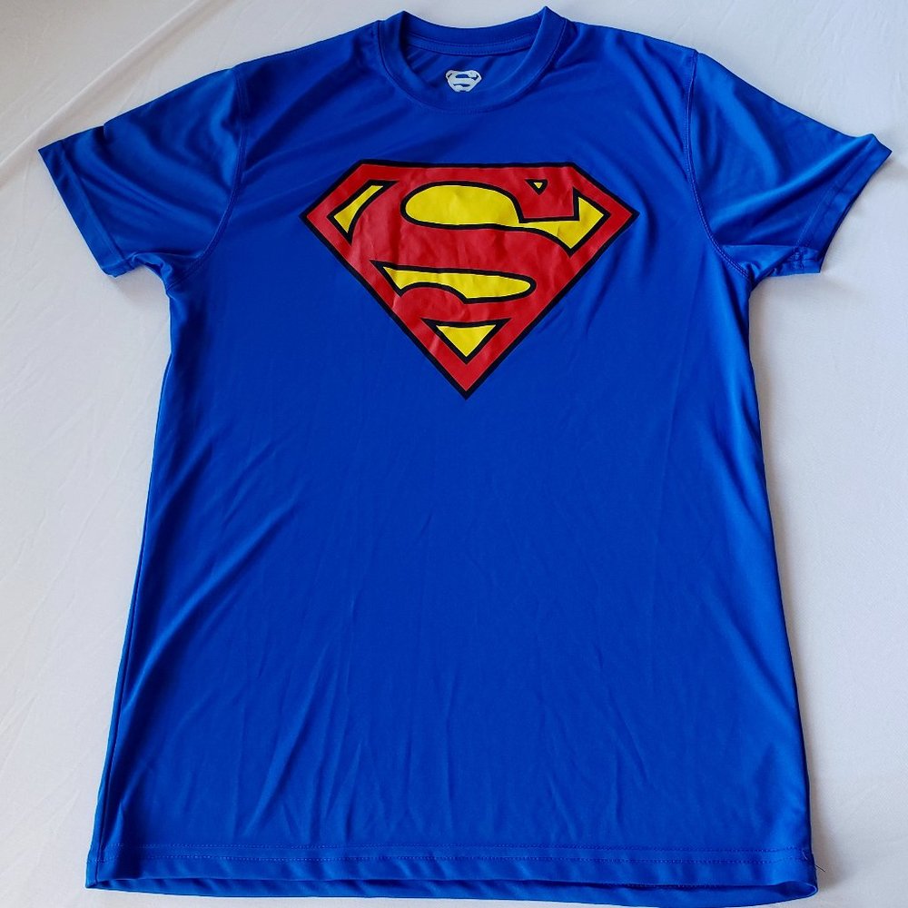 Pre-Owned Superman Short Sleeve Shirt